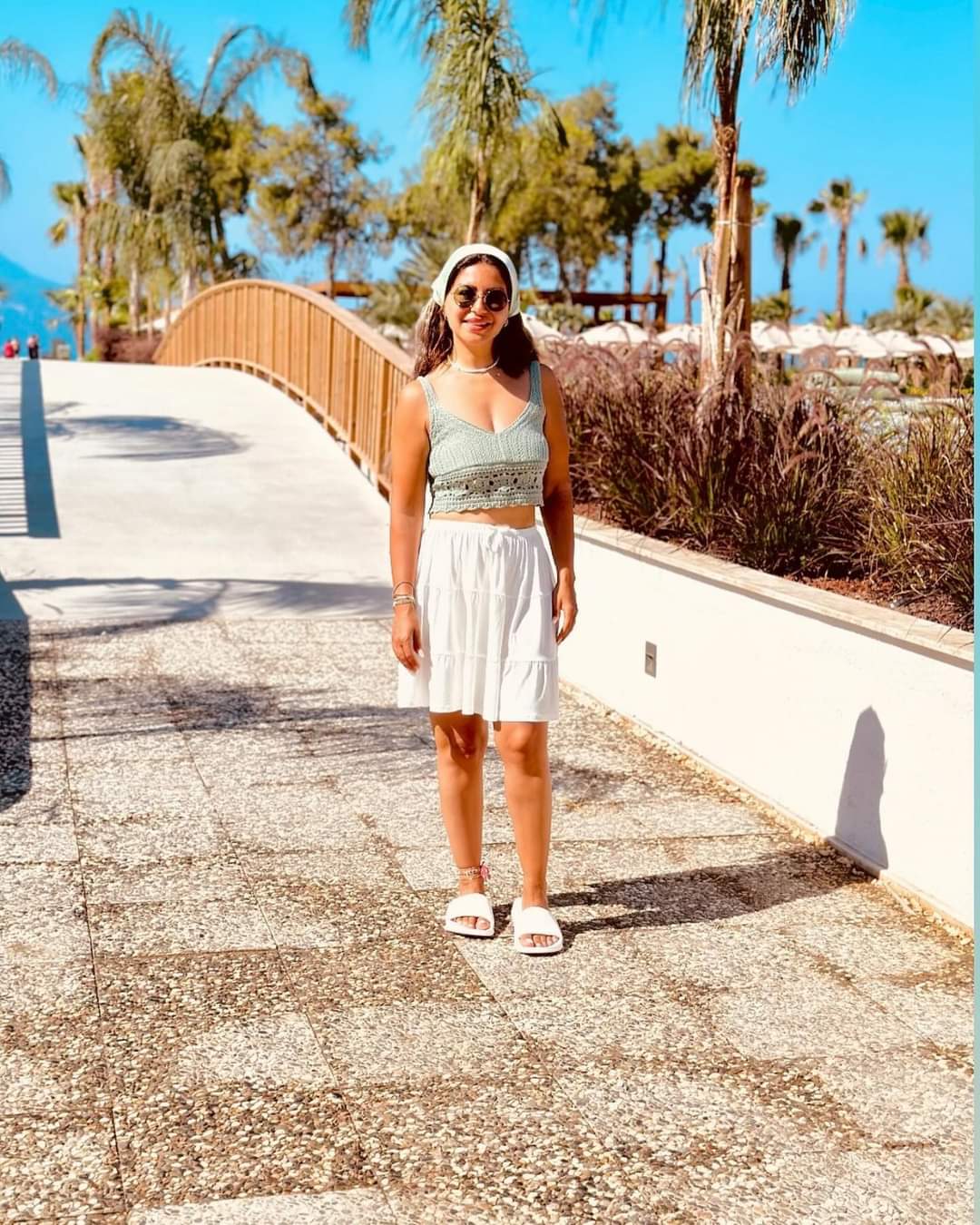 منة فضالي في تركيا 