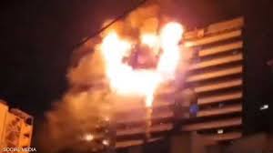 فيديو.. اندلاع حريق هائل بمستشفى غاندي في طهران | سكاي نيوز عربية