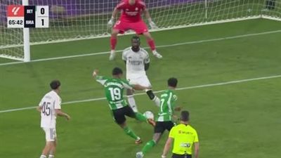 ريال بتيس ضد الريال.. ملخص اهداف ونتيجه مباراة ريال مدريد ور    