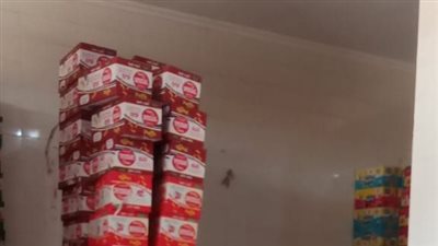 جانب من المضبوطات