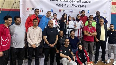 نتائج المشروع القومي للموهبة في بطولة الجمهورية للتايكوندو ت    