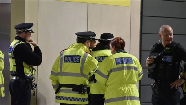 الشرطة في موقع الحادث    