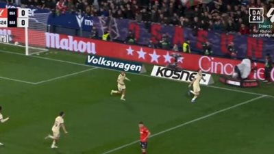 برشلونة.. روبرت ليفاندوفسكي يسجل الهدف الأول لـ برشلونة في م    