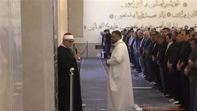 خالد الجندي في جنازة هاني شاكر     