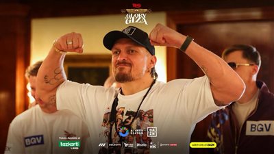 وصول الملاكمر أوسيك إلى مصر استعدادا لحدث Glory in Giza العا    