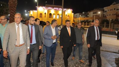 محافظ القليوبية يشارك الجماهير مباراة مصر وبلجيكا ويكرم وليد    