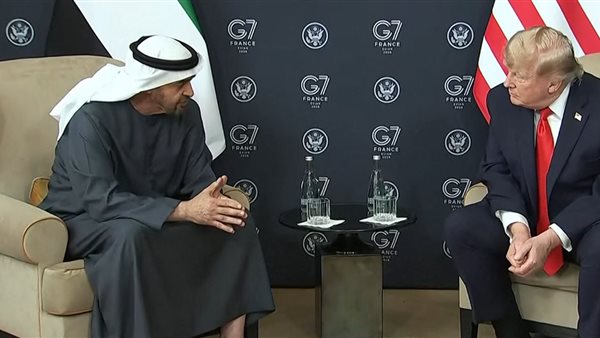 ترامب - رئيس الإمارات     